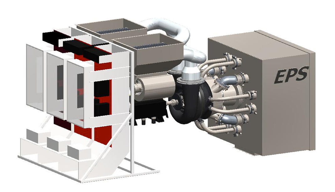 image of the Enviro Power Solution 1600 Multi Fuel Turbine